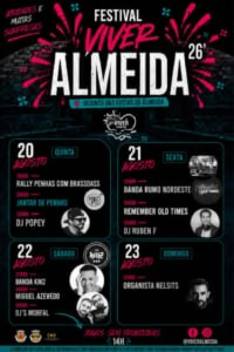 Festival Viver Almeida 2026 - Almeida